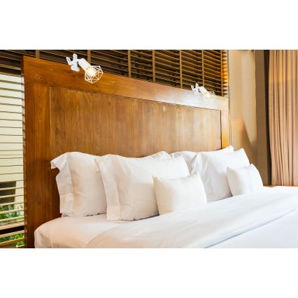 Globo - Vägglampa med klämma 1xE14/40W/230V vit