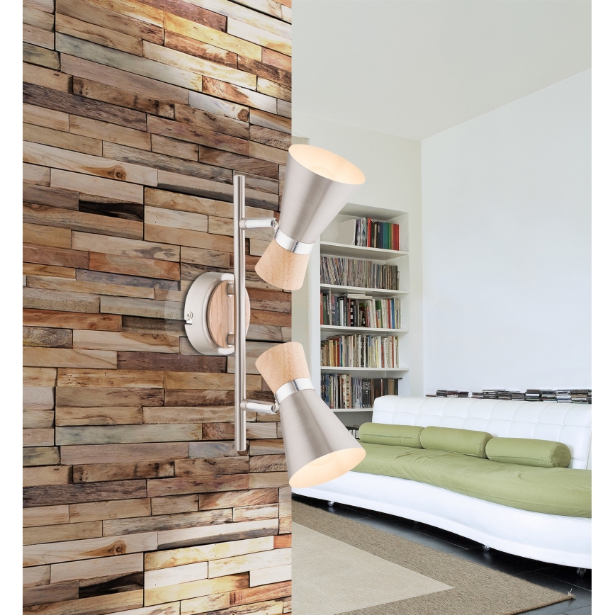 Globo 54807-2 - Spotlight AERON 2xE14/25W/230V