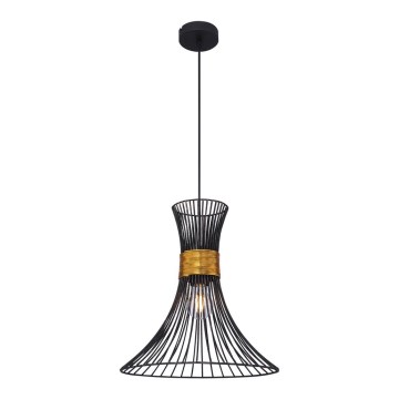 Globo 54814H1 - Ljuskrona med snöre PURRA 1xE27/60W/230V