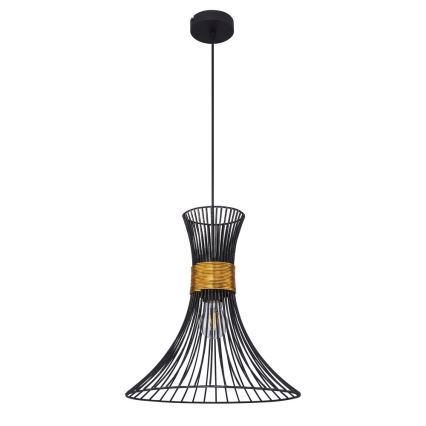 Globo 54814H1 - Ljuskrona med snöre PURRA 1xE27/60W/230V