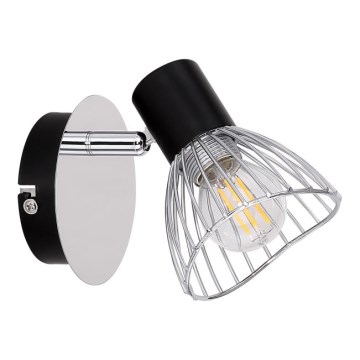 Globo 54815-1 - Väggspotlight FASSA 1xE14/40W/230V