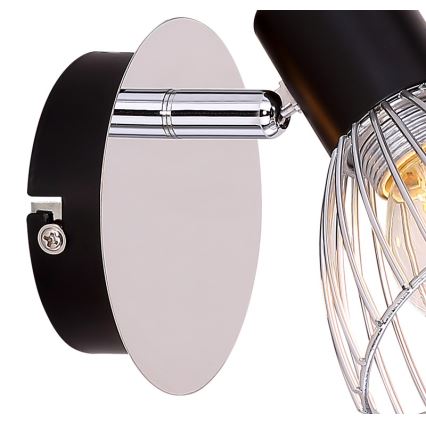 Globo 54815-1 - Väggspotlight FASSA 1xE14/40W/230V