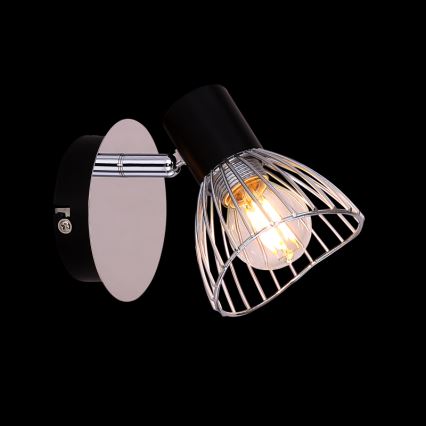 Globo 54815-1 - Väggspotlight FASSA 1xE14/40W/230V