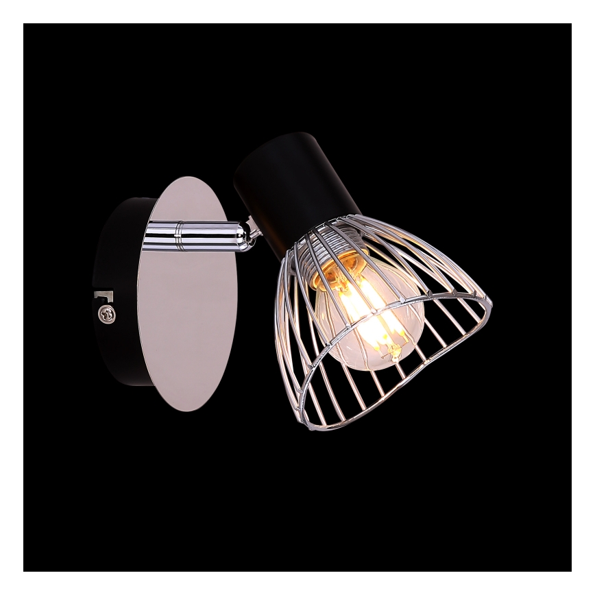 Globo 54815-1 - Väggspotlight FASSA 1xE14/40W/230V