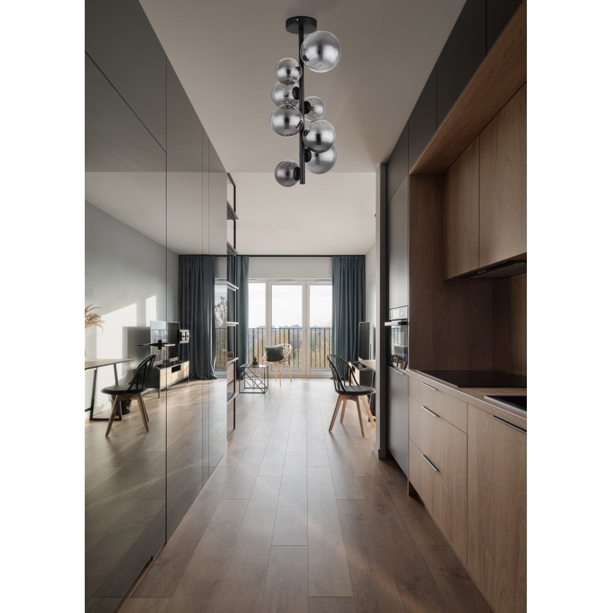 Globo - LED pendelljuskrona 8xG9/3W/230V