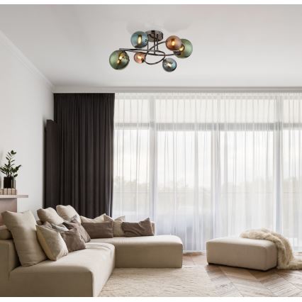 Globo - LED ytmonterad ljuskrona 6xG9/3,5W/230V