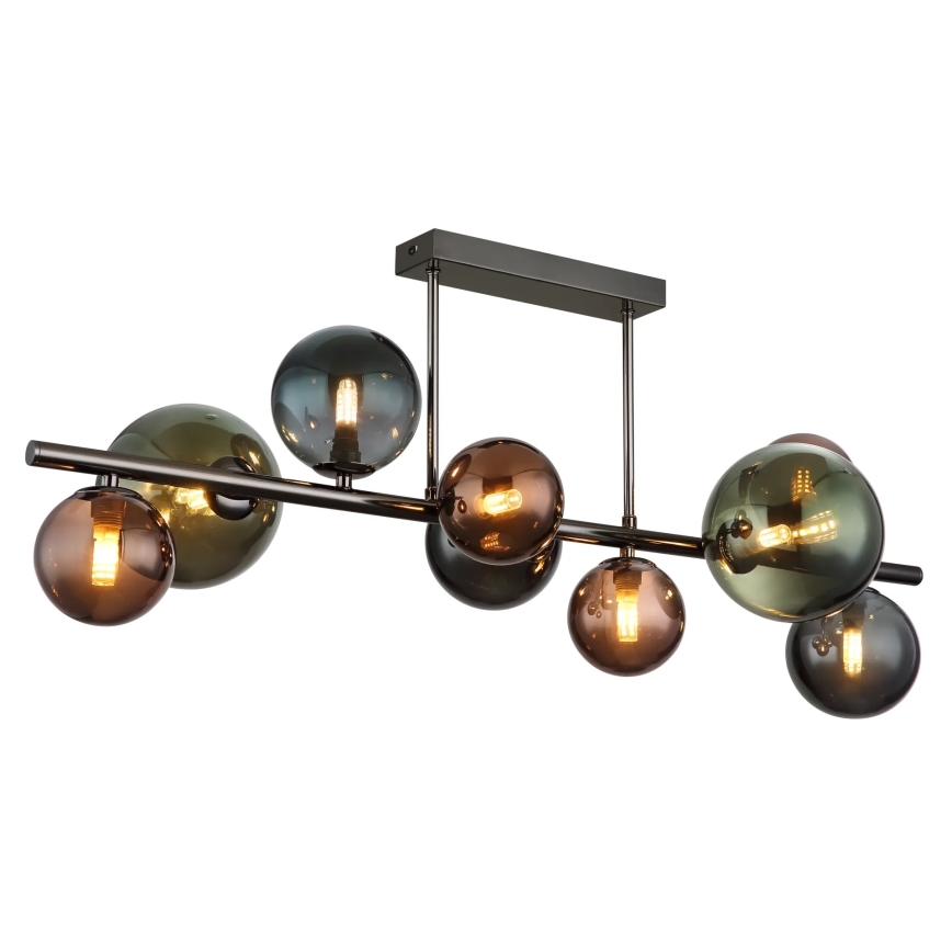 Globo - LED-ljuskrona på stång 9xG9/3W/230V