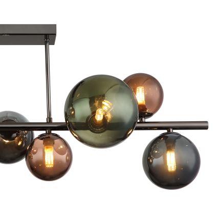Globo - LED-ljuskrona på stång 9xG9/3W/230V