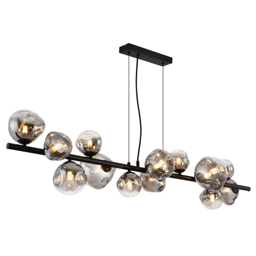 Globo - Taklampa på vajer 13xG9/5W/230V