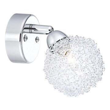 GLOBO 56624-1 - Vägg Nattbelysning spotlight ORINA 1xG9/33W