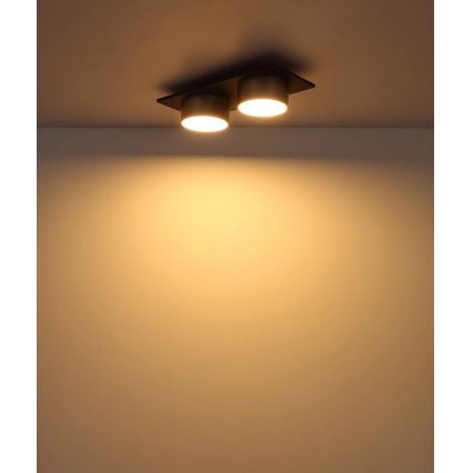 Globo - LED taklampa LED/24W/230V 3000K 46x20 cm mässing