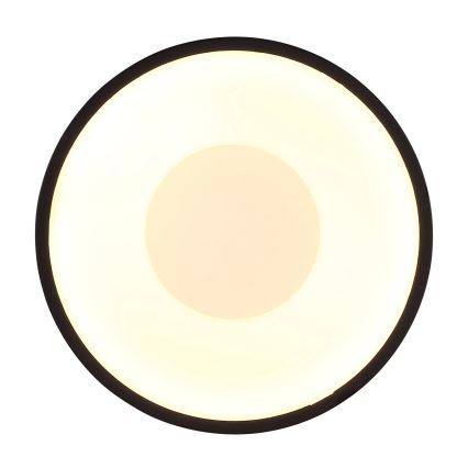 Globo - LED taklampa LED/12W/230V 3000K Ø 15 cm svart