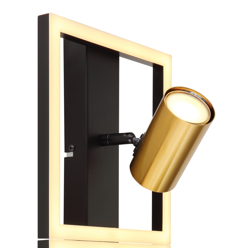 Globo - LED taklampa 2xGU10/5W/230V + LED/22W/230V