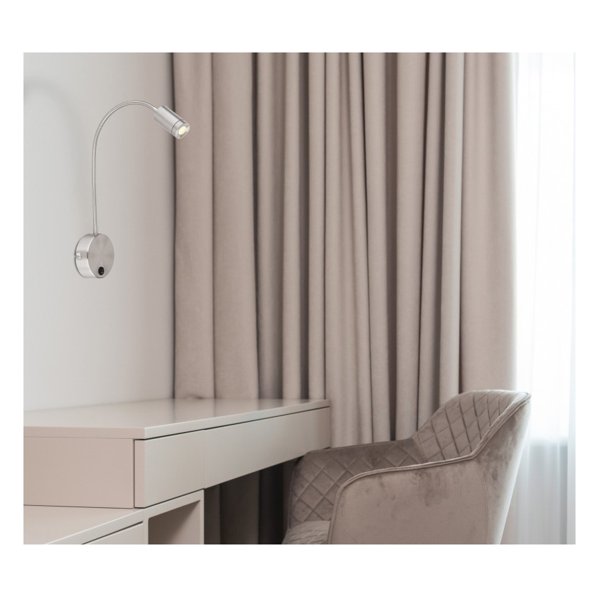 Globo - LED flexibel bordslampa LED/3W/230V