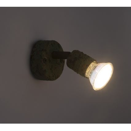 Globo - LED väggspotlight 1xGU10/3W/230V