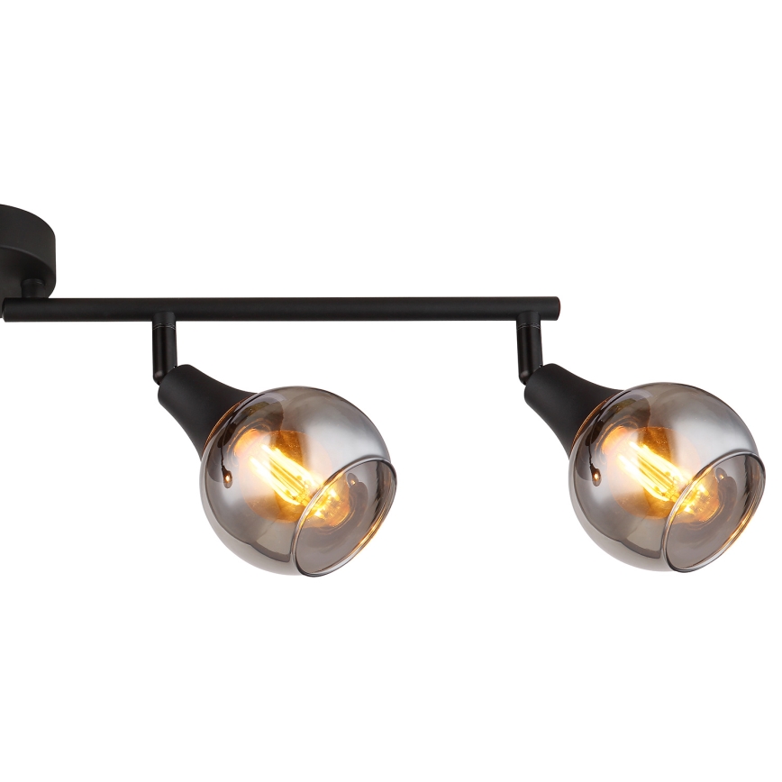 Globo - Spotlight 4xE14/40W/230V svart