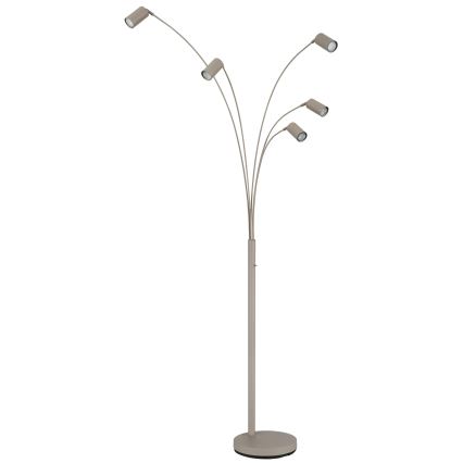 Globo - Golvlampa 5xGU10/35W/230V beige