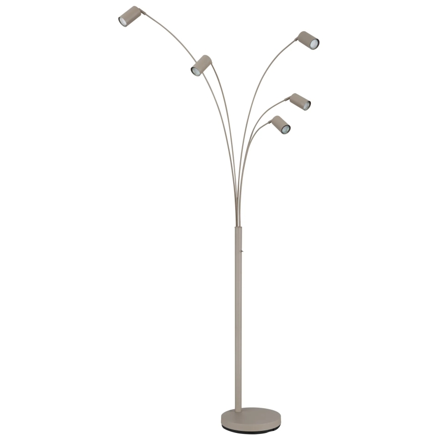 Globo - Golvlampa 5xGU10/35W/230V beige