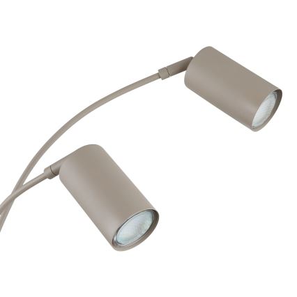 Globo - Golvlampa 5xGU10/35W/230V beige