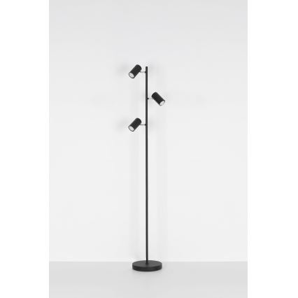 Globo - Golvlampa 3xGU10/5W/230V svart
