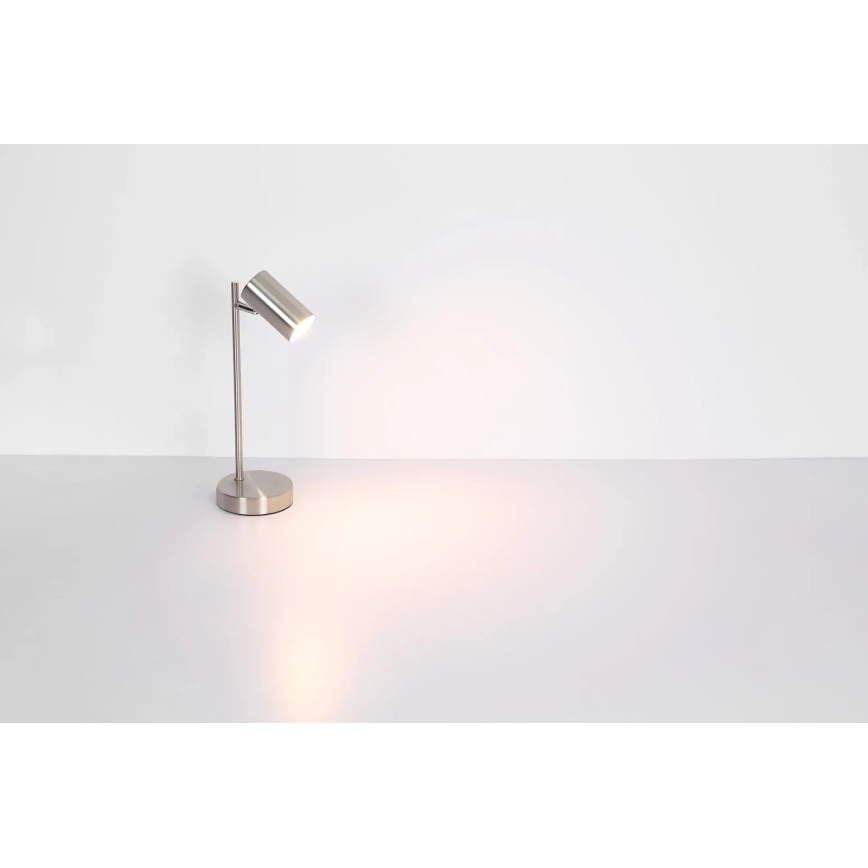 Globo - Bordslampa 1xGU10/5W/230V matt krom