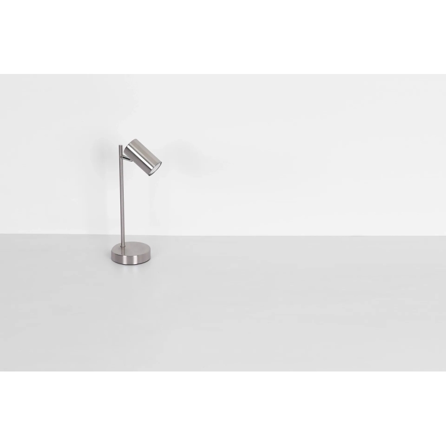 Globo - Bordslampa 1xGU10/5W/230V matt krom