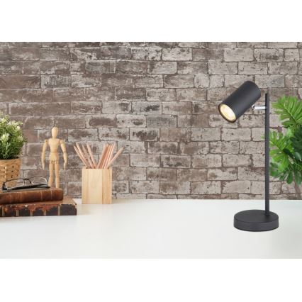 Globo - Bordslampa 1xGU10/5W/230V svart