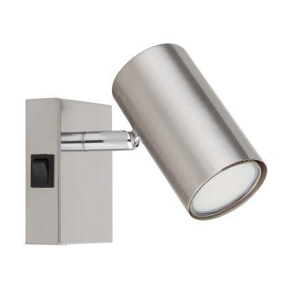 Globo - Väggspotlight 1xGU10/25W/230V matt krom