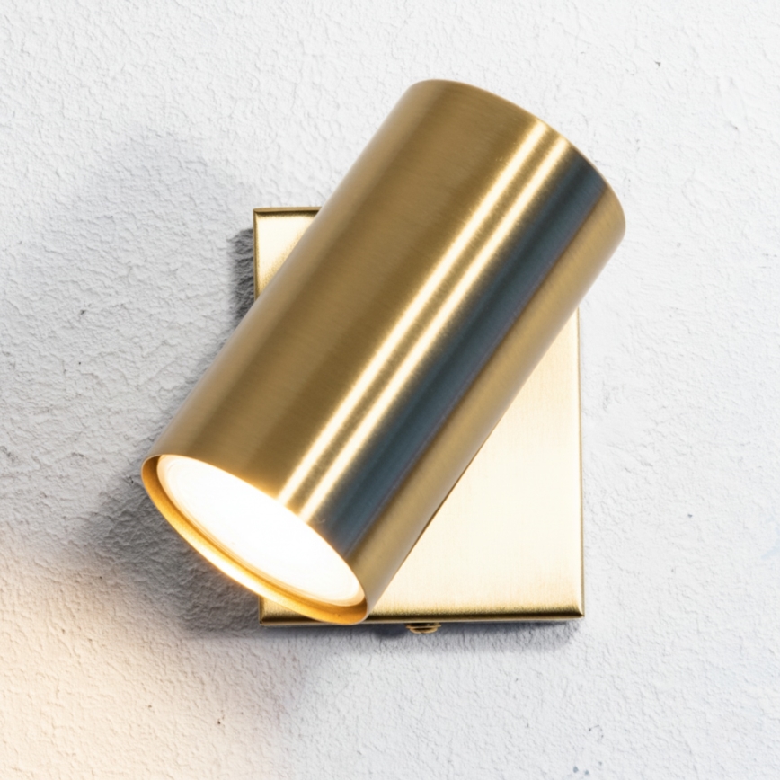 Globo - Väggspotlight 1xGU10/25W/230V guld