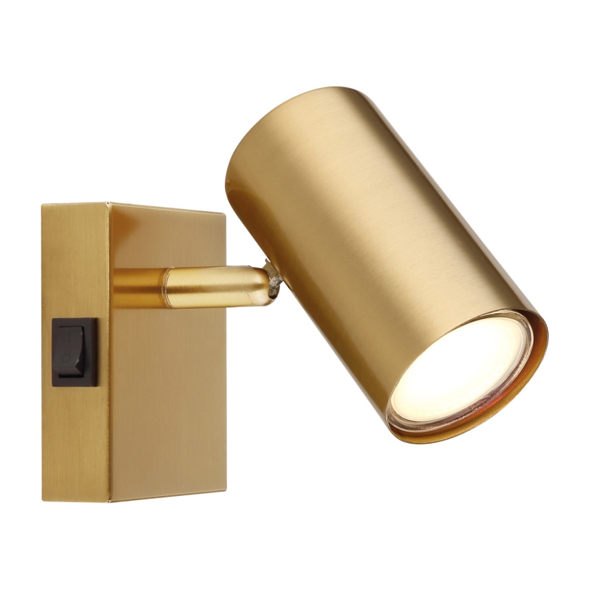 Globo - Väggspotlight 1xGU10/25W/230V guld