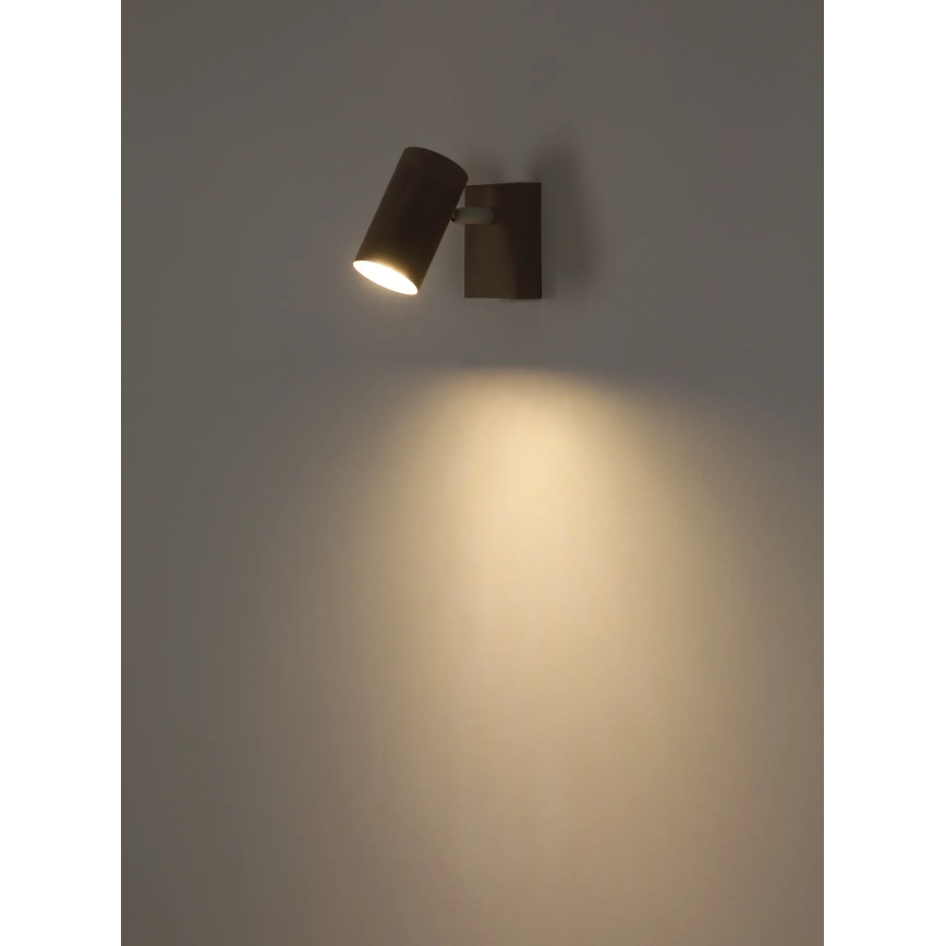 Globo - Väggspotlight 1xGU10/35W/230V beige