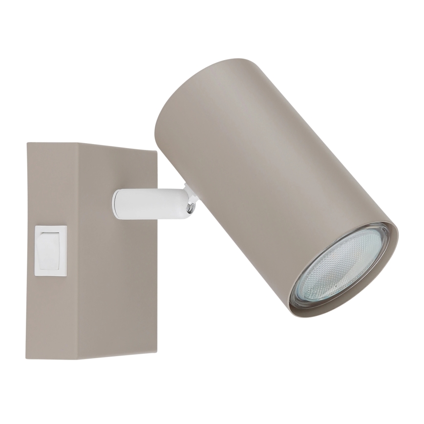 Globo - Väggspotlight 1xGU10/35W/230V beige