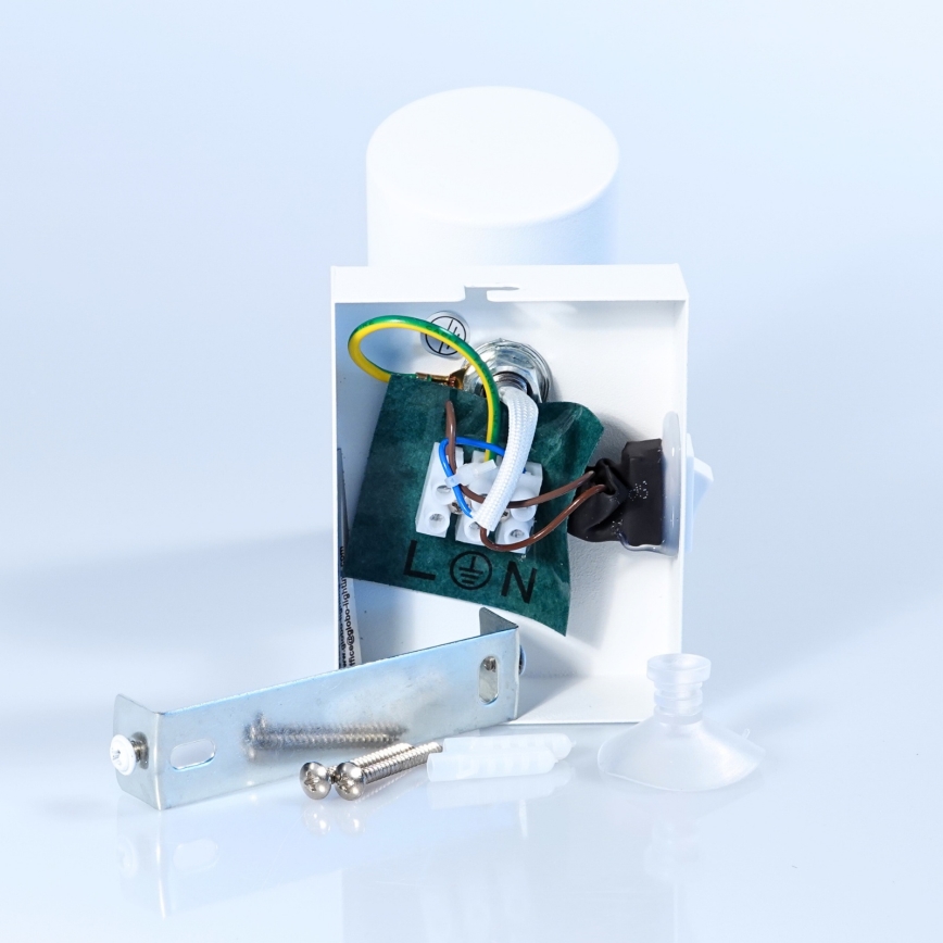 Globo - Väggspotlight 1xGU10/25W/230V vit