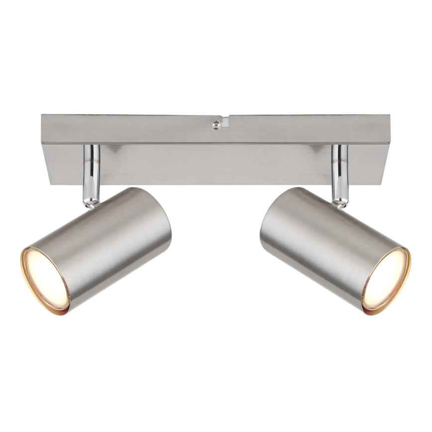 Globo - Spotlight 2xGU10/25W/230V matt krom