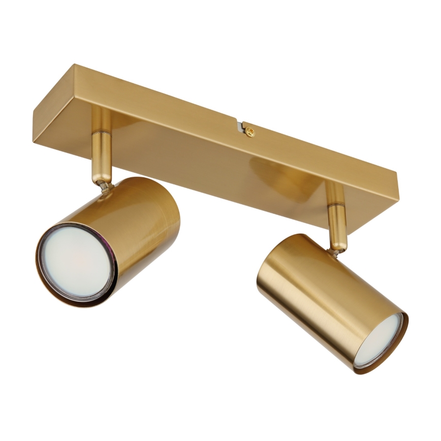 Globo - Spotlight 2xGU10/35W/230V guld