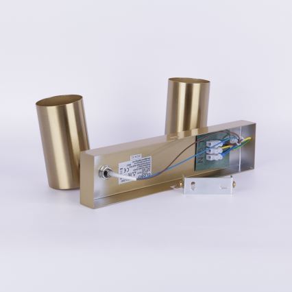 Globo - Spotlight 2xGU10/35W/230V guld