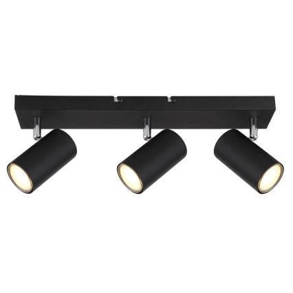 Globo - Spotlampa 3xGU10/35W/230V svart