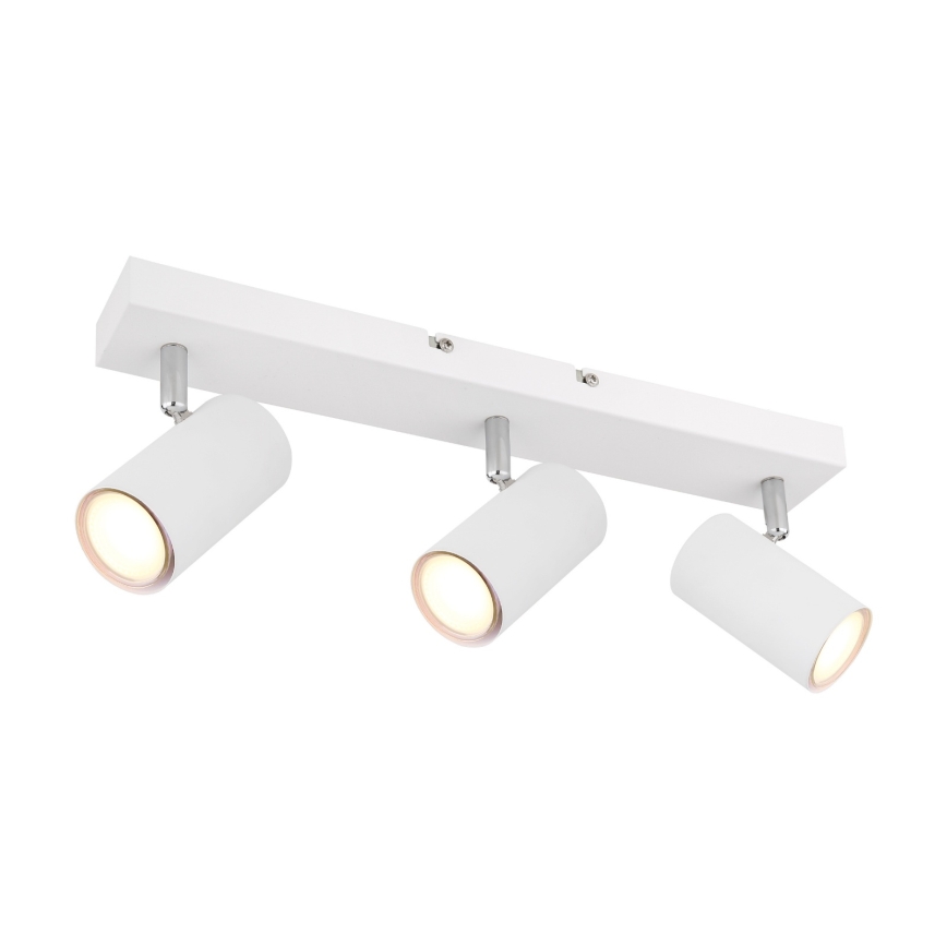 Globo - Spotbelysning 3xGU10/35W/230V vit