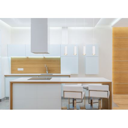 Globo - Taklampa med 4xGU10/35W/230V vit