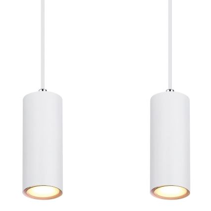 Globo - Taklampa med 4xGU10/35W/230V vit