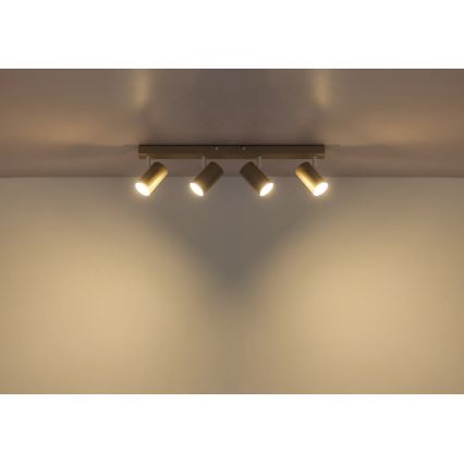 Globo - Spotlampa 4xGU10/35W/230V beige
