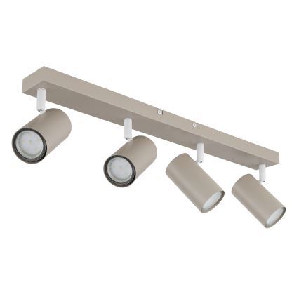 Globo - Spotlampa 4xGU10/35W/230V beige