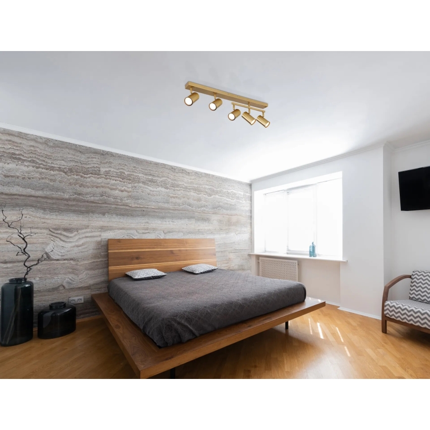 Globo - Spotlight 5xGU10/35W/230V guld