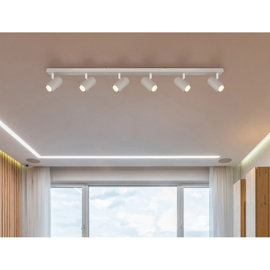 Globo - Takspot 6xGU10/35W/230V beige