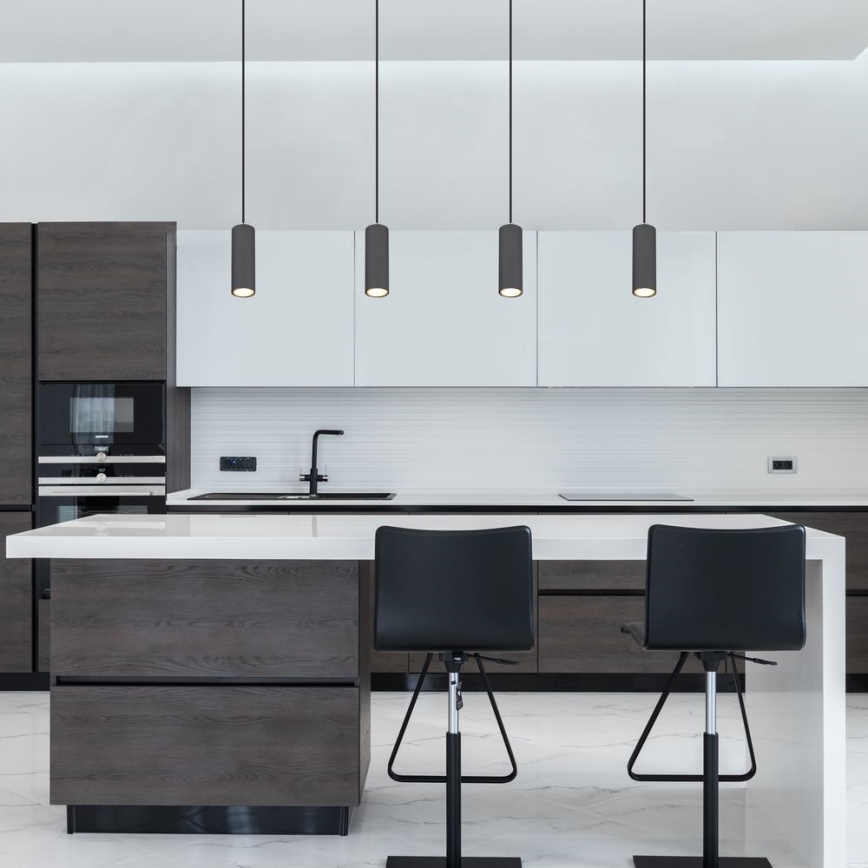 Globo - Taklampa 1xGU10/35W/230V grå/brun