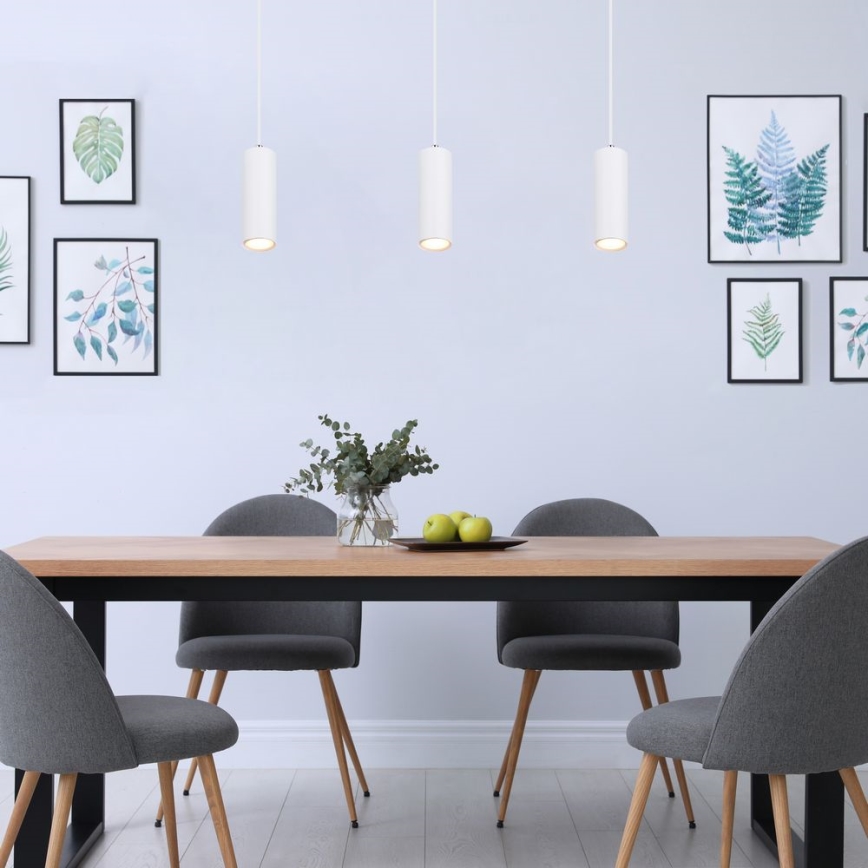 Globo - Taklampa 1xGU10/35W/230V vit