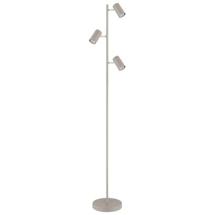 Globo - Golvlampa 3xGU10/5W/230V beige