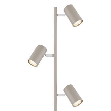 Globo - Golvlampa 3xGU10/5W/230V beige