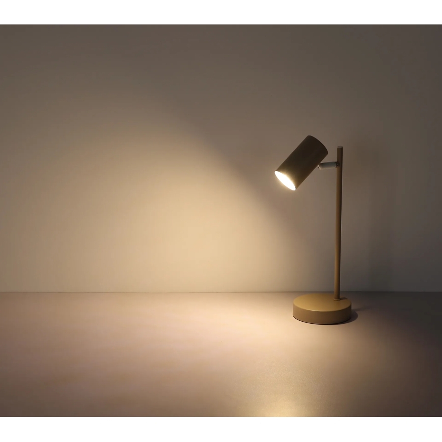 Globo - Bordslampa 1xGU10/5W/230V beige