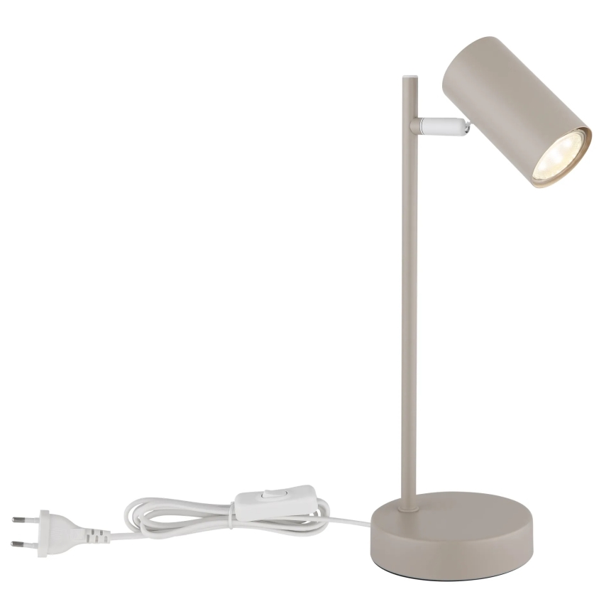 Globo - Bordslampa 1xGU10/5W/230V beige